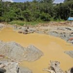 Mining damages, Amapá, Brazil